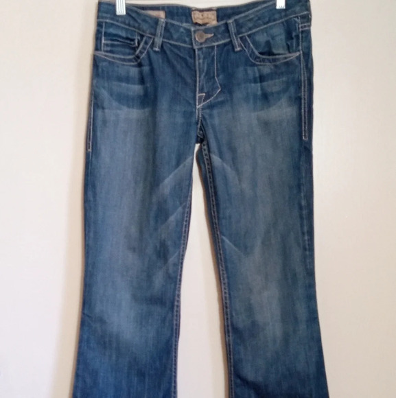 William Rast Daisy Super Flare jeans GUC women size 27 - Picture 1 of 9